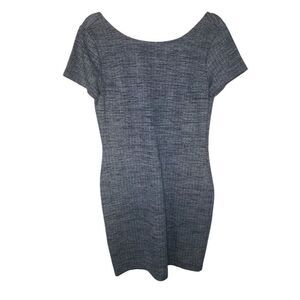 Banana Republic Women's Gray Knit Tweed Sheath Dress Size 8 Workwear